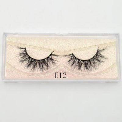 3D Mink Crisscross False Eyelashes