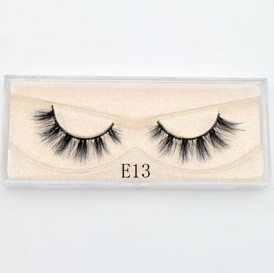 3D Mink Crisscross False Eyelashes