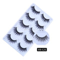 3D 5 Pairs Mink Eyelashes extension