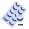3D 5 Pairs Mink Eyelashes extension