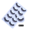 3D 5 Pairs Mink Eyelashes extension