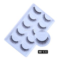 3D 5 Pairs Mink Eyelashes extension