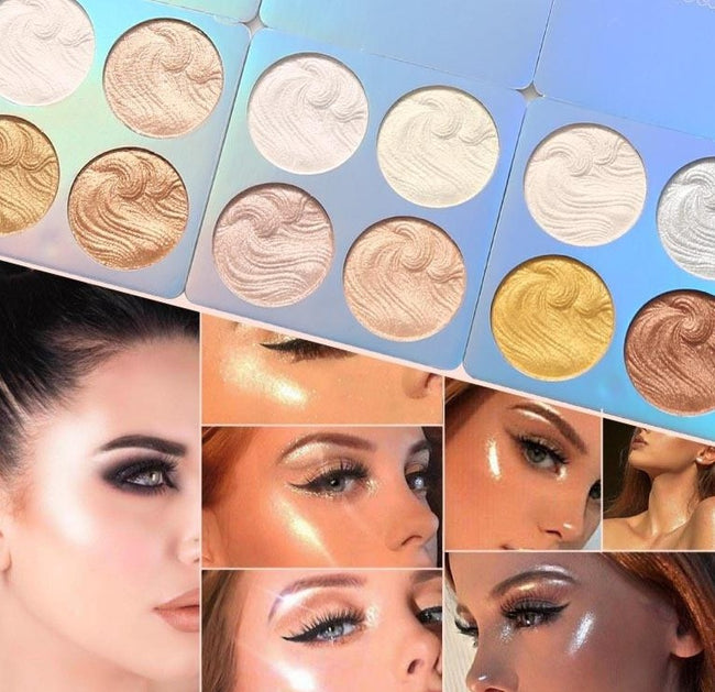 1PC 4Color Highlighter Facial Bronzers
