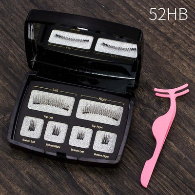 Handmade 3D/6D magnet lashes natural false eyelash