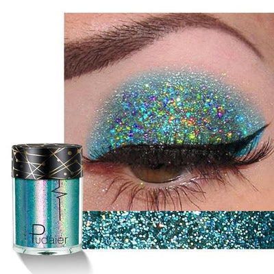 Holographic Sequins Glitter Eye Makeup