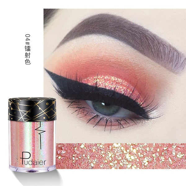 Holographic Sequins Glitter Eye Makeup