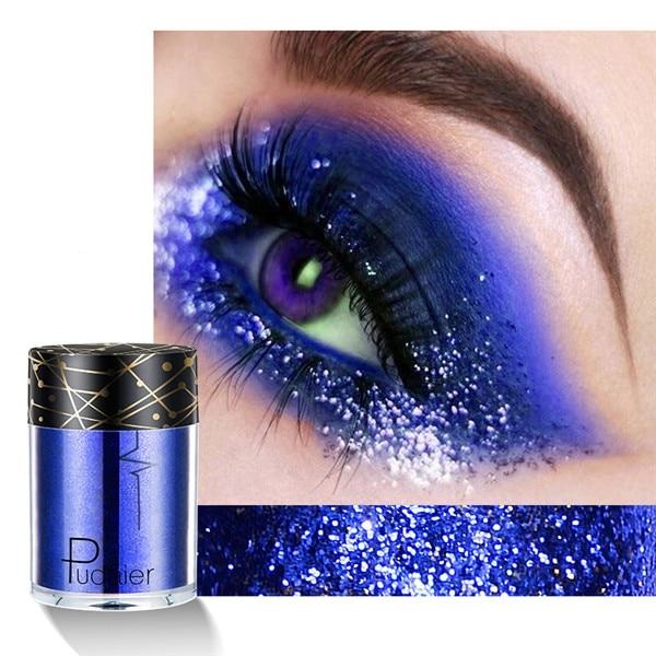 Holographic Sequins Glitter Eye Makeup