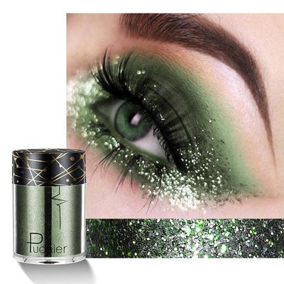 Holographic Sequins Glitter Eye Makeup