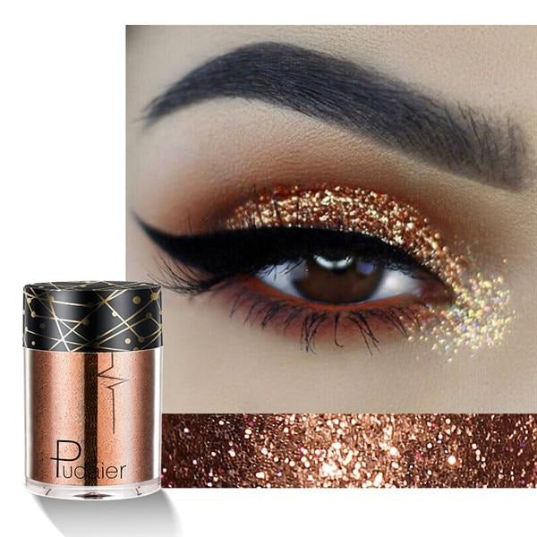 Holographic Sequins Glitter Eye Makeup