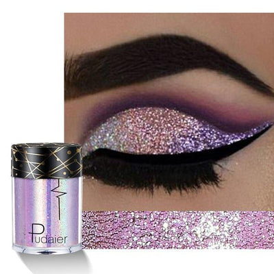 Holographic Sequins Glitter Eye Makeup