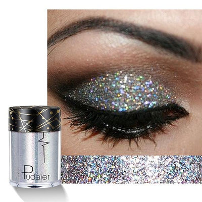 Holographic Sequins Glitter Eye Makeup