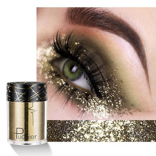 Holographic Sequins Glitter Eye Makeup