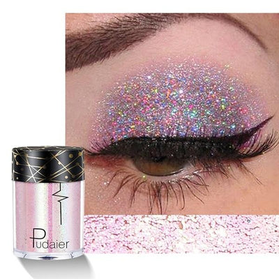 Holographic Sequins Glitter Eye Makeup