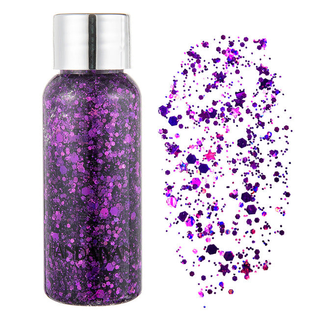 Holographic Mermaid Glitter Eyeshadow Gel