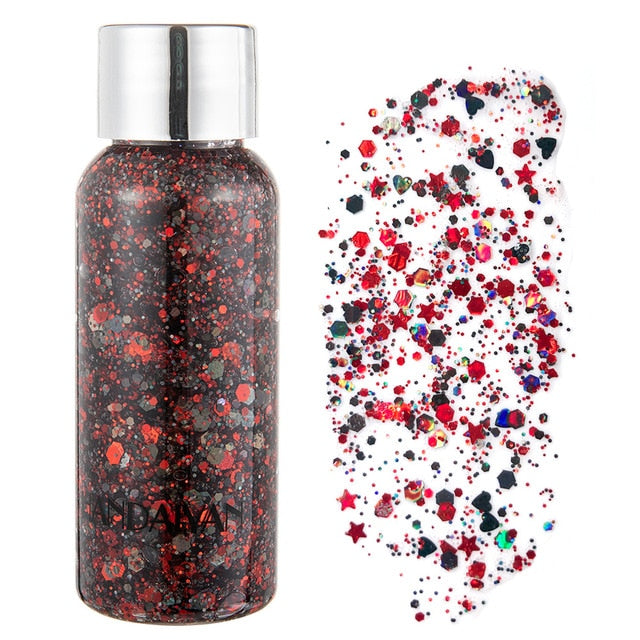 Holographic Mermaid Glitter Eyeshadow Gel