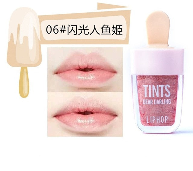 1Pcs Lip Ice Cream Long-Lasting Lipstick