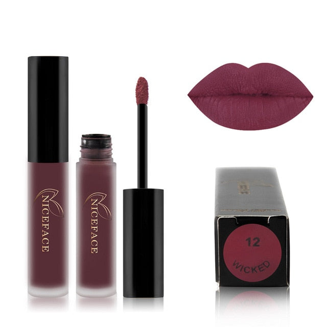 New 24 Color Liquid Lipstick