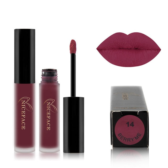 New 24 Color Liquid Lipstick