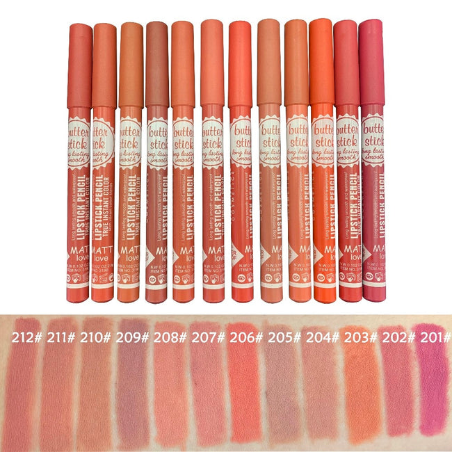 Waterproof Long Lasting 12 colors Lip Liner