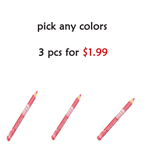 Waterproof Long Lasting 12 colors Lip Liner